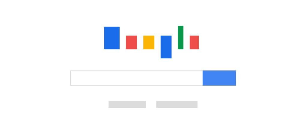 Stock Image of Google Search Bar